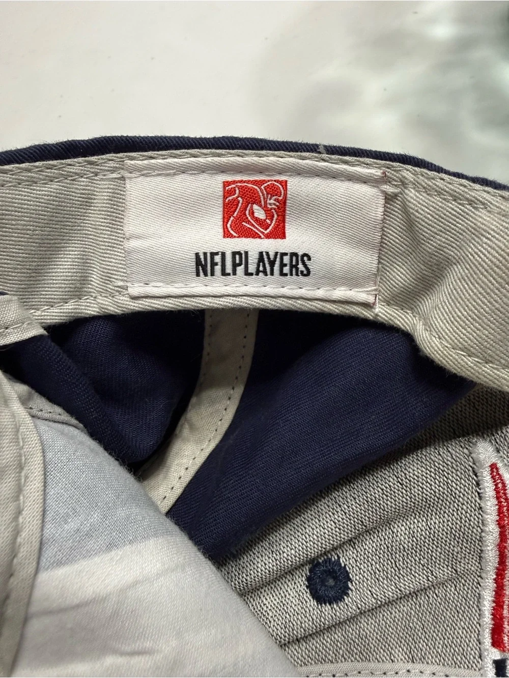 Reebok NFL Navy and White Vintage New England Patriots Tom Brady #12 Kids Hat